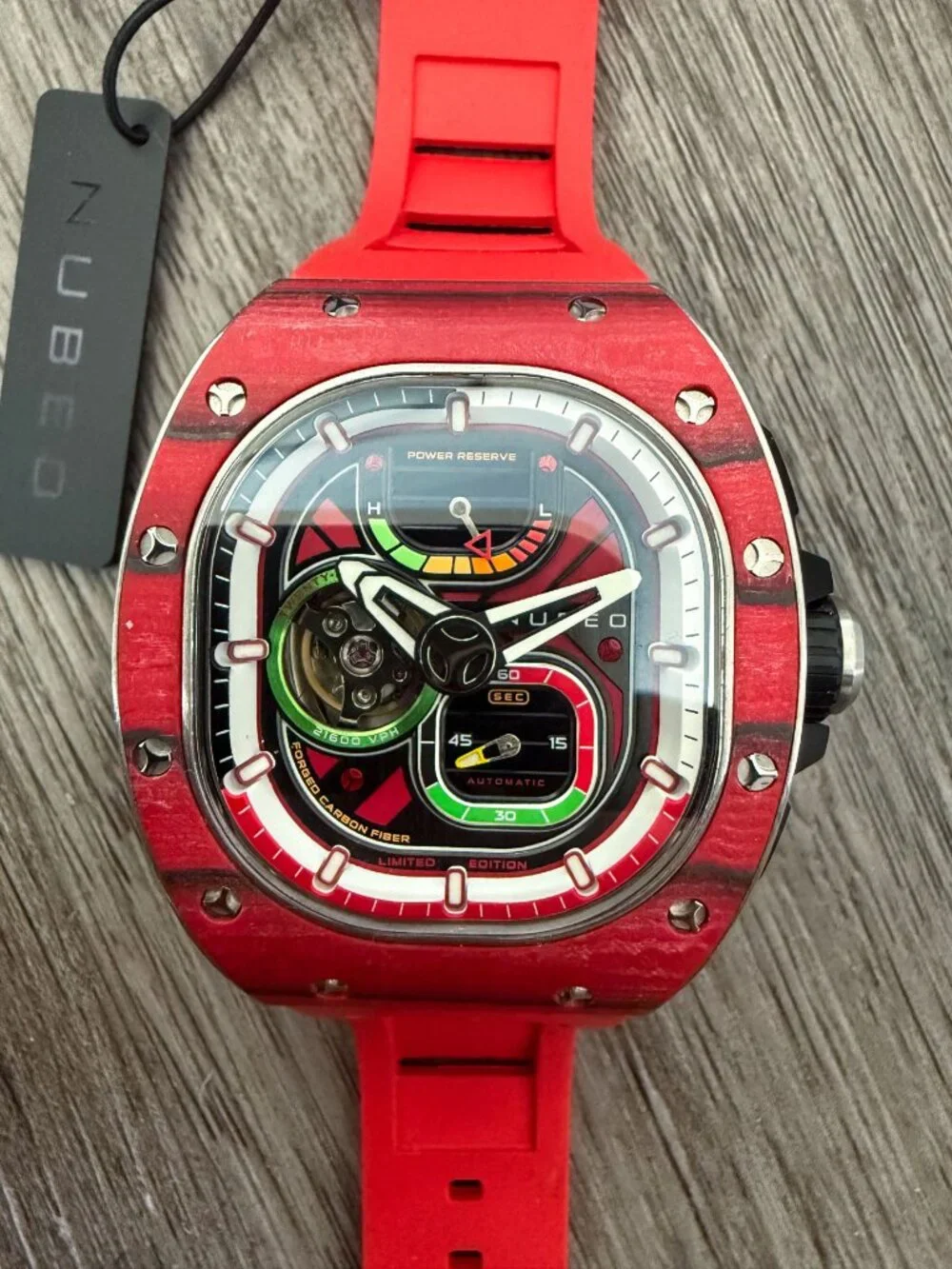 Nubeo Viper Power Reserve Automatic / Limited Edition 106 of 140